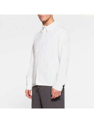 Spring Solid Color Commuter Men's Shirt Spring Solid Color Commuter Men's Shirt