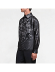 Men's Ice Silk Hidden Flower Shirt