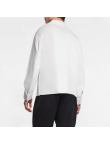 Spliced ​​Striped Irregular Shirt