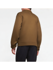 False Two-Piece Layered Deep V Shirt