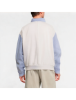 Fake Two-Piece Contrasting Loose Shirt