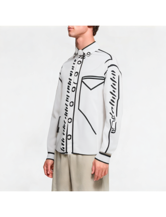 Comic Graffiti Long Sleeve Shirt Comic Graffiti Long Sleeve Shirt