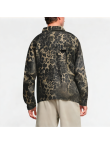 Washed Denim Leopard Shirt