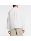 Solid Color Pleated Texture Shirt