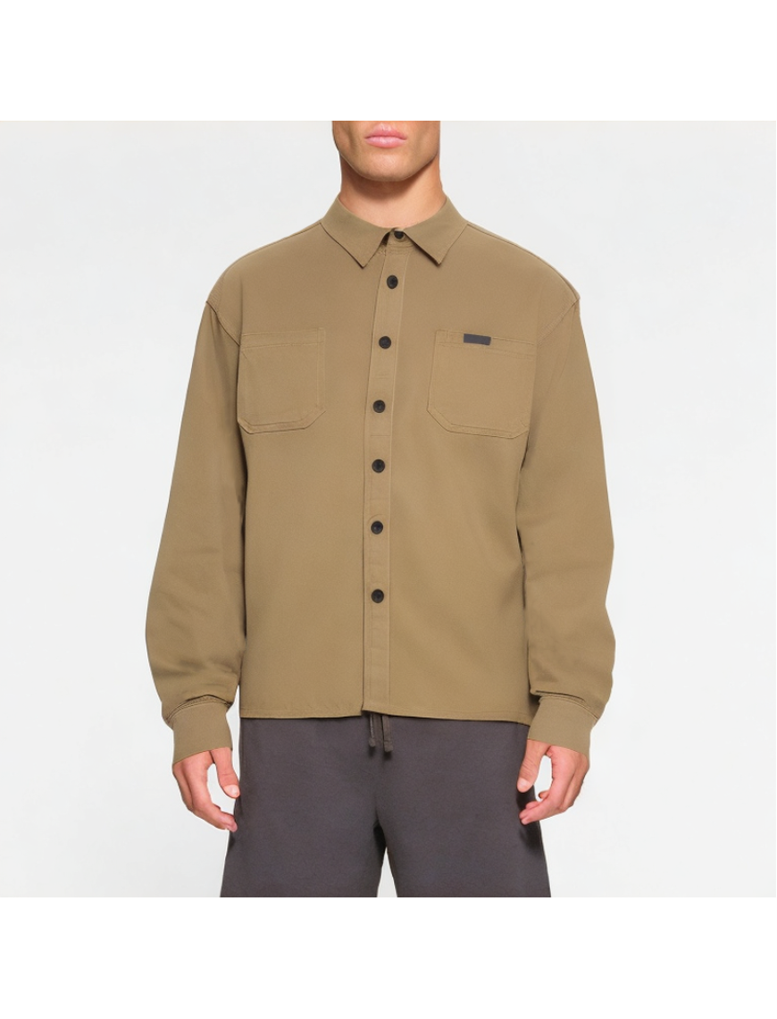 Men's Pure Cotton Lapel Shirt
