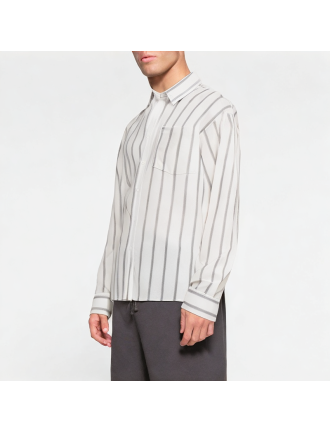 Men's Striped Long Sleeve Shirt  Men's Striped Long Sleeve Shirt