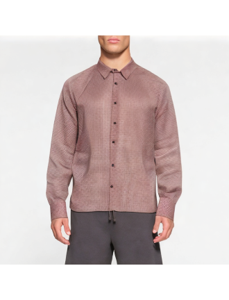 Cotton Plaid Long-Sleeved Lapel Shirt Cotton Plaid Long-Sleeved Lapel Shirt
