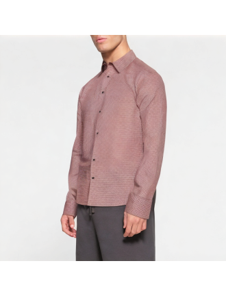 Cotton Plaid Long-Sleeved Lapel Shirt Cotton Plaid Long-Sleeved Lapel Shirt