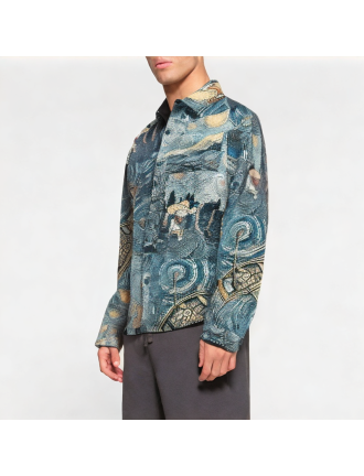 Vintage Art Oil Painting Shirt Vintage Art Oil Painting Shirt