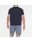 Summer Cotton Three-Bar Short Sleeve