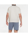 Ice Silk Knitted Patchwork Short Sleeves