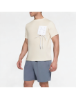 Trendy Irregular Splicing Short Sleeves