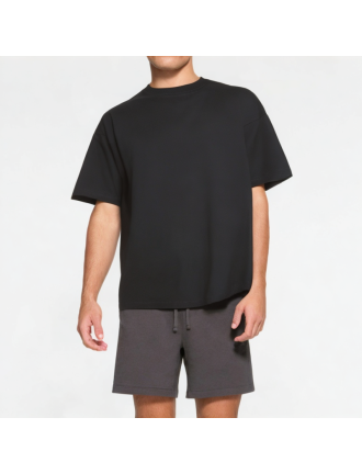 Cotton Round Neck Men's Short Sleeves Cotton Round Neck Men's Short Sleeves