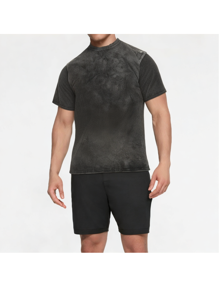 Distressed Detachable Short Sleeves