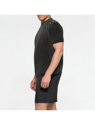 Distressed Detachable Short Sleeves Distressed Detachable Short Sleeves