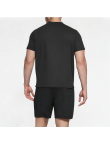 Trendy Metal Flying Button Short Sleeve