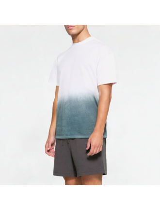Gradient Round Neck Men's Short Sleeves Gradient Round Neck Men's Short Sleeves