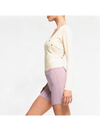 High-End V-Neck Straight Shoulder Long Sleeves High-End V-Neck Straight Shoulder Long Sleeves