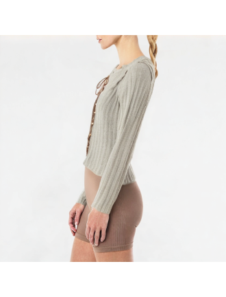 Slim Fit V-Neck Knitted Long Sleeve Slim Fit V-Neck Knitted Long Sleeve