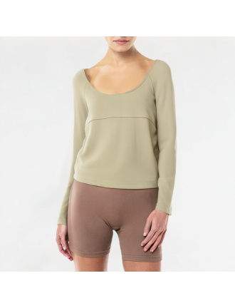 Short Fake Two-Piece Stitching Suspender Long Sleeve Short Fake Two-Piece Stitching Suspender Long Sleeve