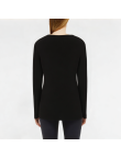 Versatile Large Bow Knitted Long Sleeve