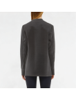 Velvet Long-Sleeved Top With Ribbons