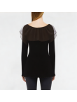 Spring Ruffle Knitted Long Sleeves
