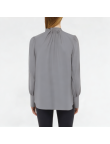 Ruffled Pullover Shirt Long Sleeves