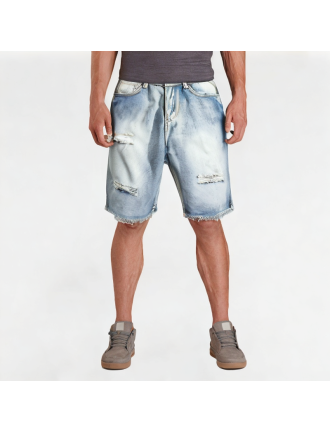 Personalized Ripped Denim Shorts Personalized Ripped Denim Shorts