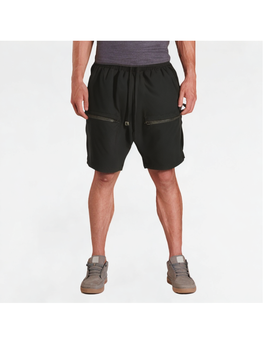 Three-Dimensional Pocket Work Shorts