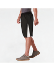 Irregular Stitching Contrast Color Shorts