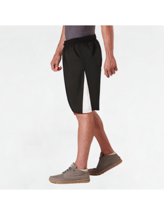 Irregular Stitching Contrast Color Shorts Irregular Stitching Contrast Color Shorts
