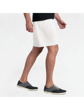 Plaid Texture Drawstring Shorts Plaid Texture Drawstring Shorts