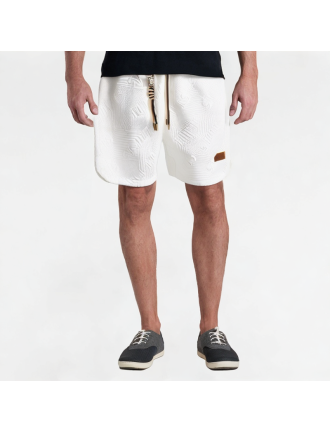 Jacquard Texture Split Shorts Jacquard Texture Split Shorts
