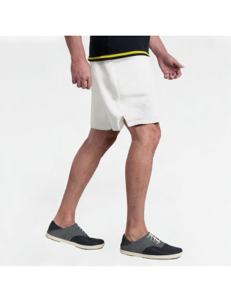 Jacquard Texture Split Shorts Jacquard Texture Split Shorts