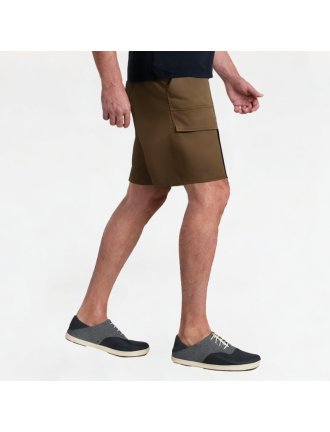 Trendy Drawstring Solid Color Straight Shorts Trendy Drawstring Solid Color Straight Shorts