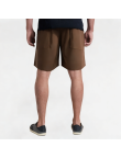 Trendy Drawstring Solid Color Straight Shorts
