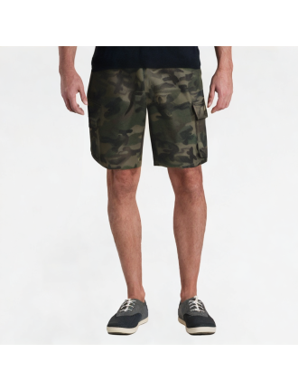 Retro Camouflage Denim Shorts Retro Camouflage Denim Shorts
