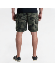 Retro Camouflage Denim Shorts