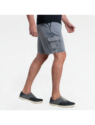 Casual Patchwork Workwear Denim Shorts Casual Patchwork Workwear Denim Shorts