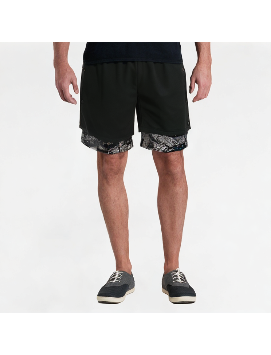 Summer Fake Two-Piece Beach Shorts