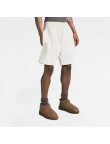 Pleated Texture Solid Color Shorts