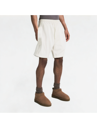 Pleated Texture Solid Color Shorts Pleated Texture Solid Color Shorts