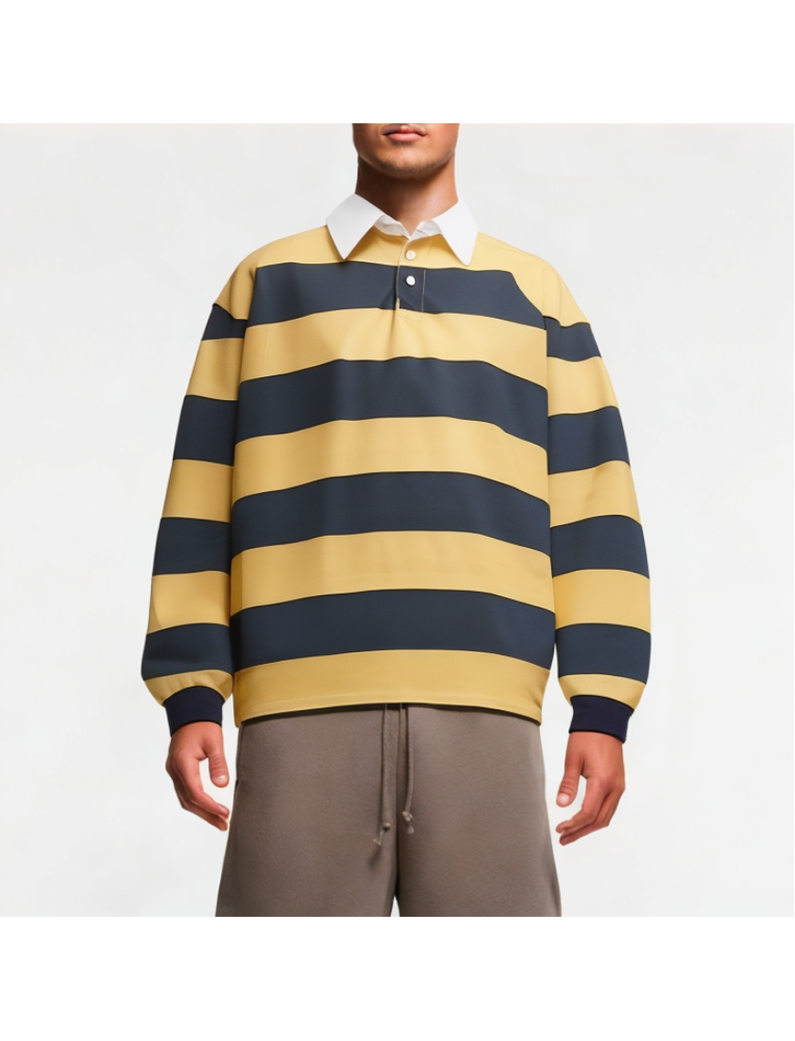 Men's Loose Long Sleeve Pullover Sweatshirt