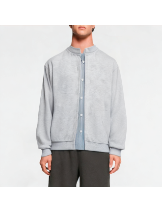 Fashionable Fake Two-Piece Men's Sweatshirt Fashionable Fake Two-Piece Men's Sweatshirt