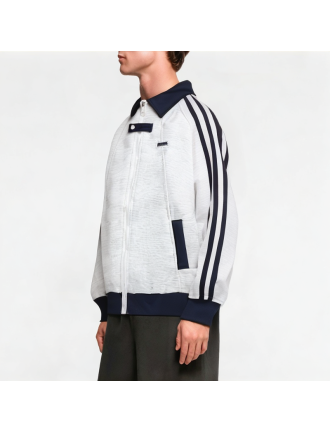 Men's Striped Zipper Sweatshirt Men's Striped Zipper Sweatshirt