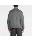 Spring Half-Zip Solid Color Sweatshirt