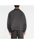 Heavy-Duty Distressed Round-Neck Men's Sweatshirt