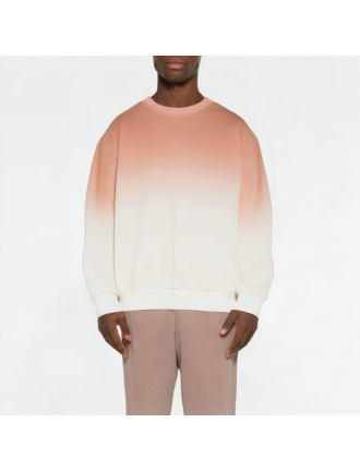 Spring Gradient Round Neck Men's Sweatshirt Spring Gradient Round Neck Men's Sweatshirt