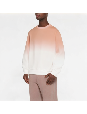 Spring Gradient Round Neck Men's Sweatshirt Spring Gradient Round Neck Men's Sweatshirt